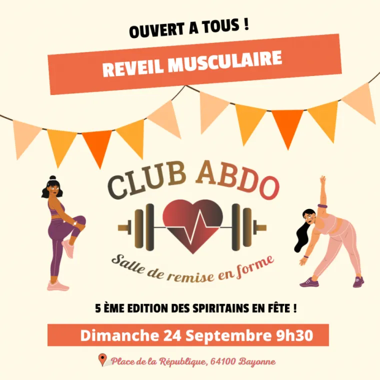 Club Abdo présent lors des Spiritains en fête, Bayonne, CLUB ABDO