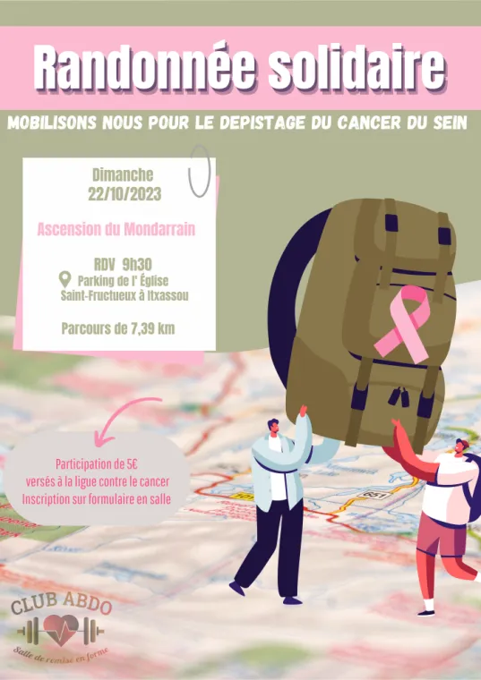 image randonnée solidaire